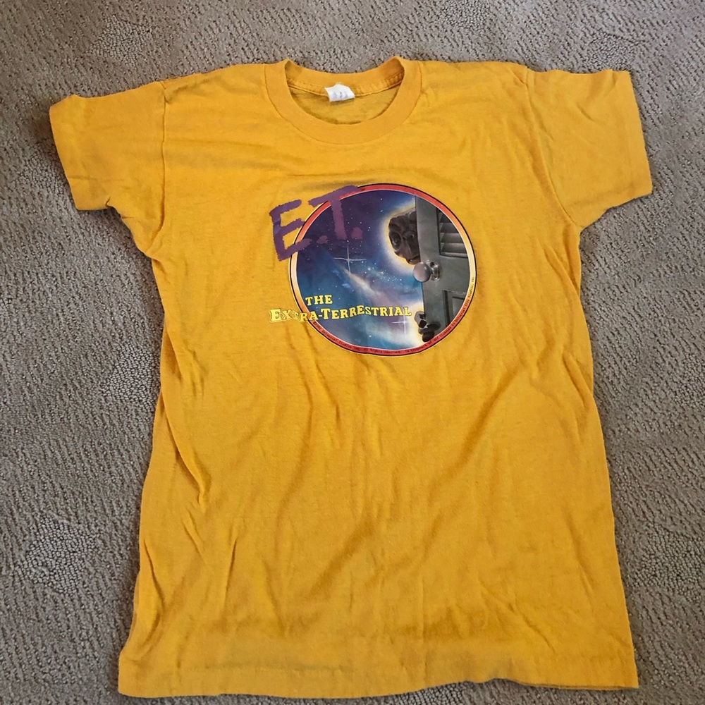 80s E.T. Extra-Terrestrial Movie Promo Shirt